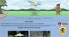 Desktop Screenshot of coolleacamp.com